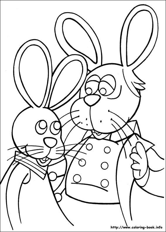 Peter Cottontail coloring picture